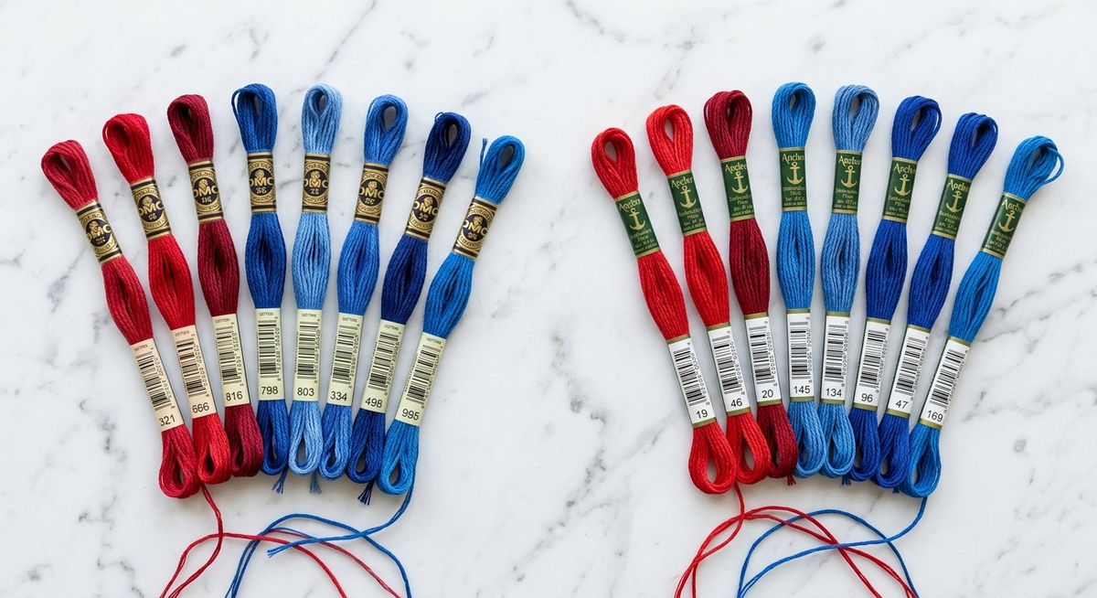 DMC vs Anchor Embroidery Floss: Which Should You Choose?