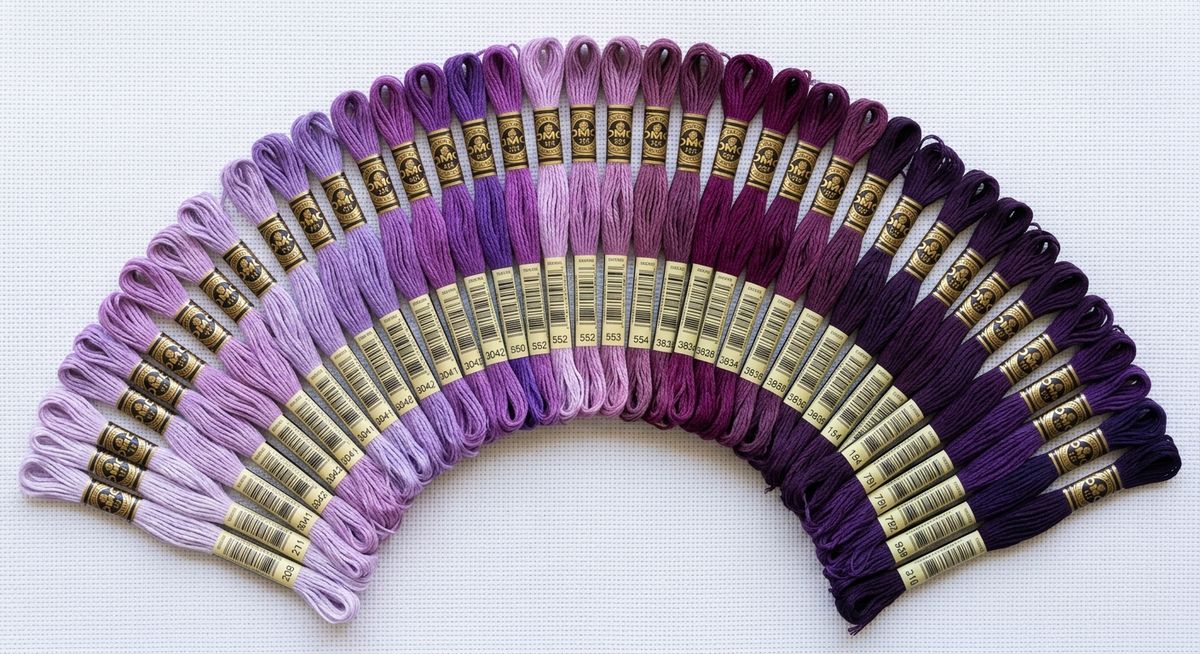 purples thread colors