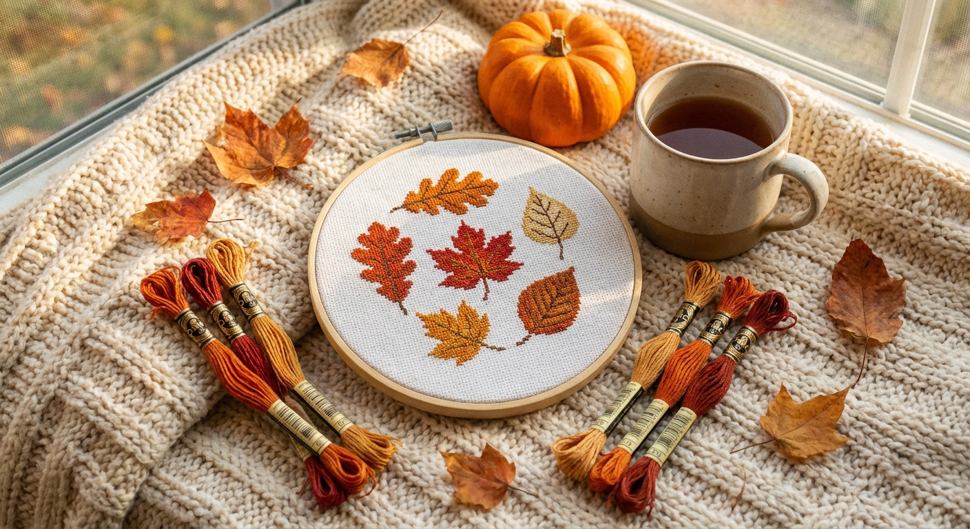 DMC Colors for Autumn & Fall