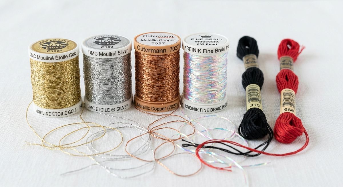 Best Metallic Thread for Cross-Stitch