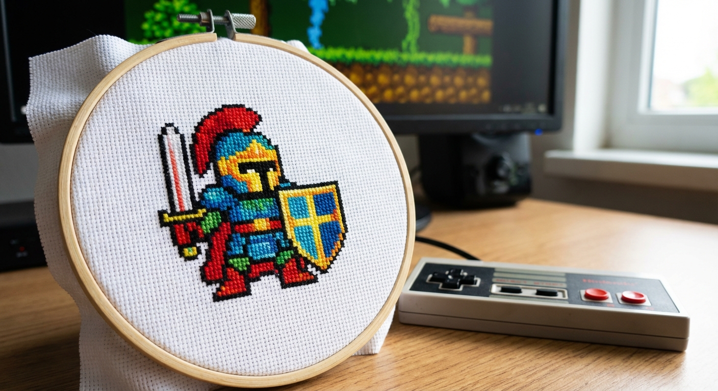 DMC Colors for Pixel Art & Gaming