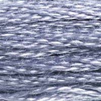 DMC 318 Light Steel Gray embroidery floss skein