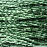 DMC 367 Dark Pistachio Green embroidery floss skein