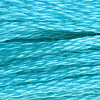 DMC 3845 Medium Bright Turquoise embroidery floss skein