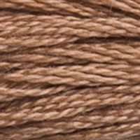 DMC 3863 Medium Mocha Beige embroidery floss skein