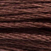 DMC 779 Dark Cocoa embroidery floss skein