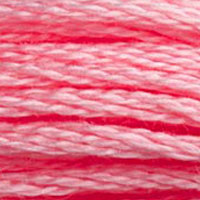DMC 957 Pale Geranium embroidery floss skein